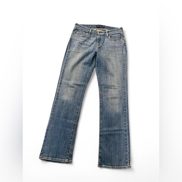 Levi's Women's Straight Leg Jeans - Blue - Picture 1 of 4